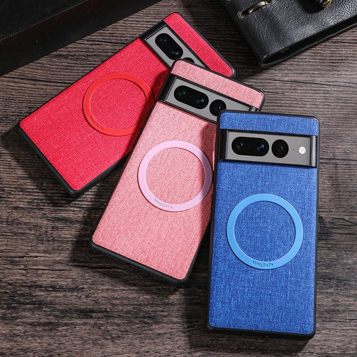 Applicable To Google Leather Phone Case Phone Case PIXEL Series All - inclusive Protective Case - Hifi Wireless
