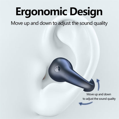 Bone Conduction Headphones TWS Earbuds Ear Clip Bluetooth 5.3 Touch Wireless Earphone In - Ear Bass HIFI Sports Headset - Hifi Wireless