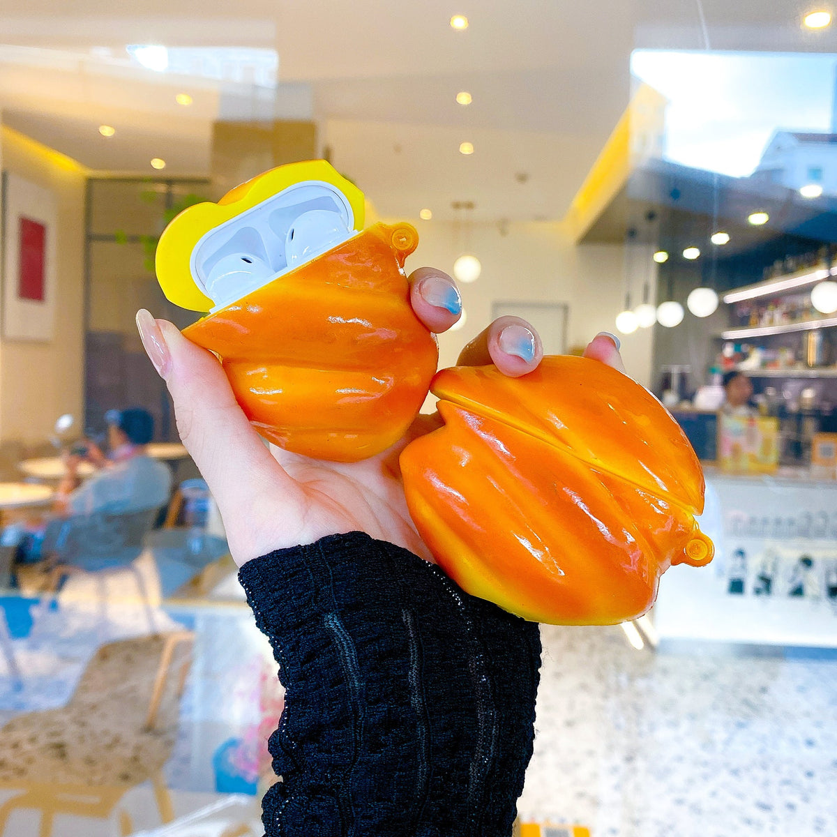 Creative Simulation Bread Airpods1 2 Generation Headphone Cover - Hifi Wireless