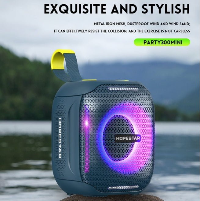 Hopestar - Party 300 Mini Portable Bluetooth Speaker - Hifi Wireless