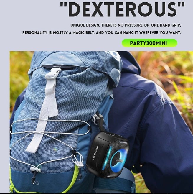 Hopestar - Party 300 Mini Portable Bluetooth Speaker - Hifi Wireless