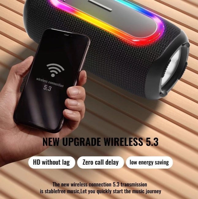 Hopestar - Portable Bluetooth Speaker - Hifi Wireless